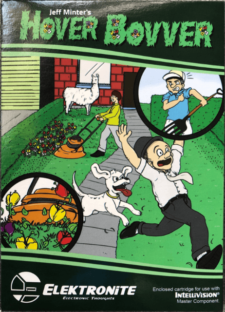 Hover Bovver box art for Intellivision